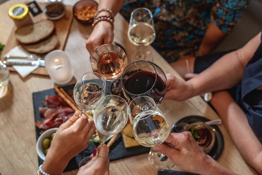 Degustace vín
